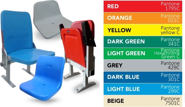 Grandstand Seats - Stadium Seats - Cinema Seats - Theater Seats - Event Seats - Waiting Seats - Plastic Seats - Tip-up Seats - Bucket Seats - VIP Seats