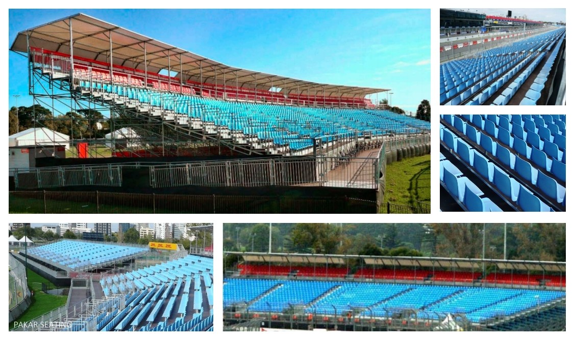 Prost Grandstand in Melbourne GP 2012