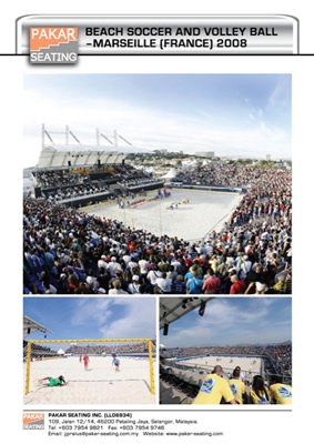 BEACH SOCCER AND VOLLEY BALL - MARSEILLE (FRANCE) 2008