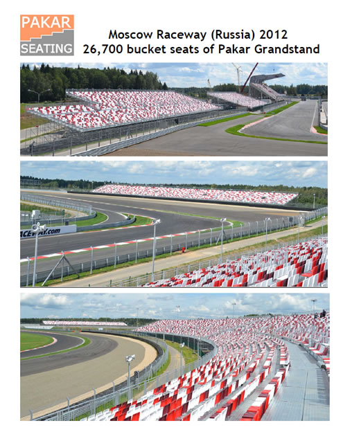 RUSSIA - Moscow Raceway - 26,700 seats