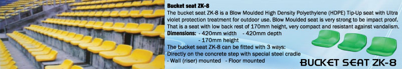 BUCKET SEAT ZK-8