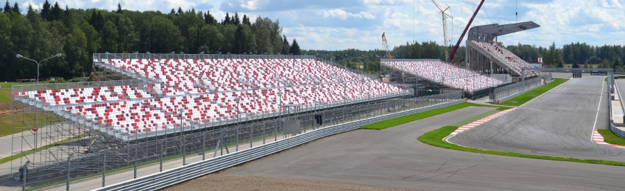 Moscow raceway Grandstand 