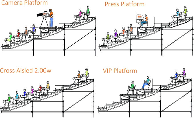 Pakar Grandstand Special Platforms