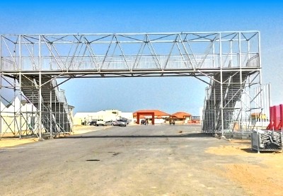 AZERBAIJAN – Baku – 1st European Games – Pedestrian bridge- 2015