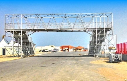 AZERBAIJAN – Baku – 1st European Games – Pedestrian bridge- 2015