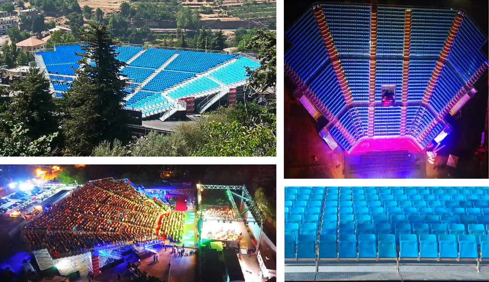 Lebanon Ehdeniyat Festival 2016 Pakar Seating Grandstand